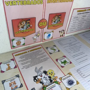 Os Vertebrados e Invertebrados