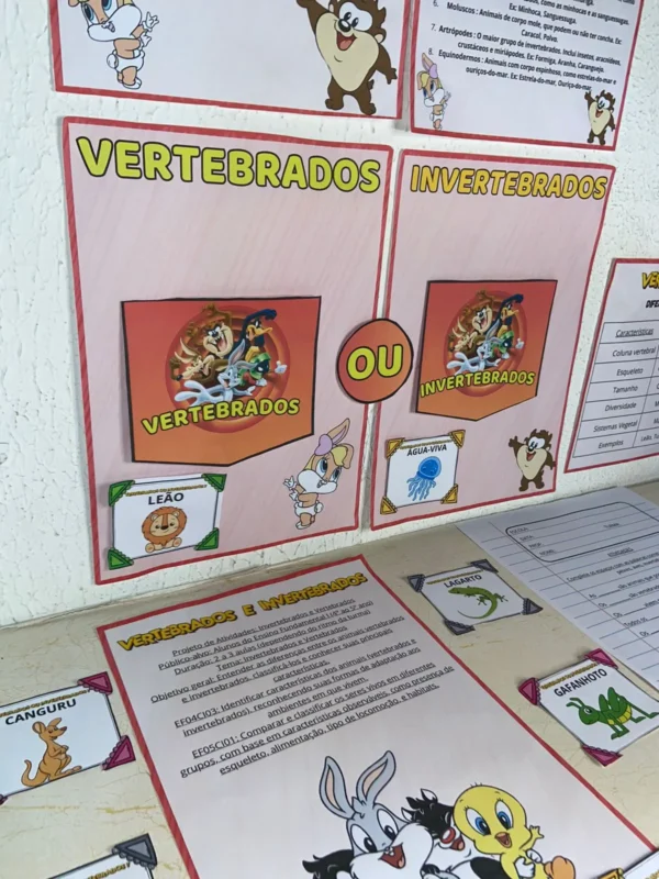 Os Vertebrados e Invertebrados - Image 2
